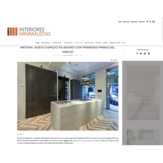 Interiores minimalistas 2016 640x640 - MATERIA EN LOS MEDIOS